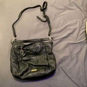 Coach black shoulder bag